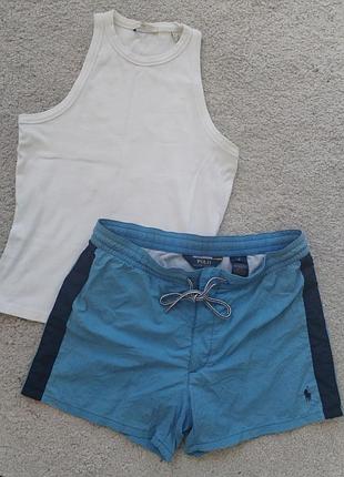 Мужские пляжные шорты для плавания от ralph lauren