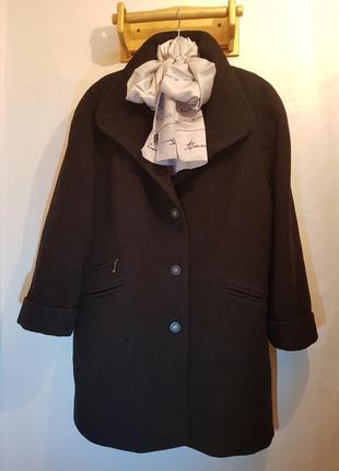 Мегастильное красивое пальто,corena, германия, натуральная шерсть2 фото