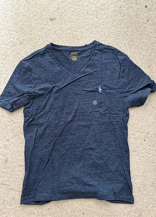Чоловіча футболка polo ralph lauren v-neck (оригінал)