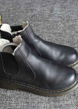 Ботинки зимові dr. martens 2976 leonore оригінал