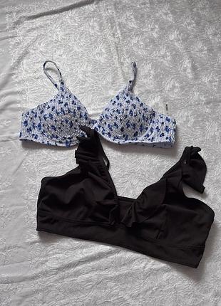 2 шт купальних ліфів shein xl чашка с