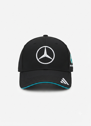 Бейсболка mercedes-benz amg petronas formula 1 черная с вышивкой
