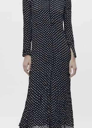 Сукня в горох zara