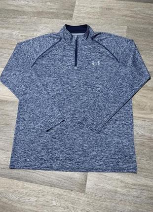 Мужская тонкая спортивная кофта under armour , размер м .