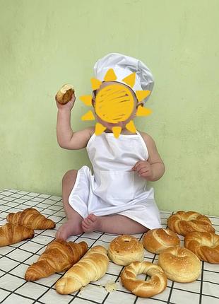 Костюм пекаря для фотосесії