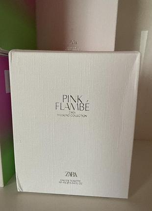 Туалетна вода духи zara pink flambé 90 ml