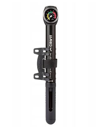 Ручной велосипедный насос crivit mp-5148 – мининасос для presta, schrader и dunlop, до 5,5 бар