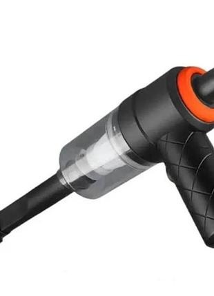 Бездротовий пилосос автомобільний 2в1 vacuum cleaner yt-m2037 чорний