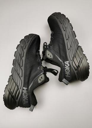 Беговые кроссовки оригинал hoka one one gaviota 3 "black" us8/us8.5