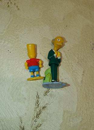Лот фигурки фигурка симпсон fox 2007 simpsons 2