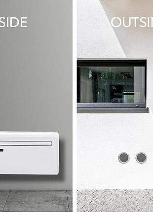 Настенный односторонний кондиционер pac-w 2650 sh с функцией обогрева и wifi