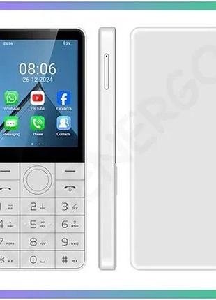 Телефон uniwa doov r77 4g 3/32gb білий смартфон з ips екраном для зв'язку та розваг sku_00000008871