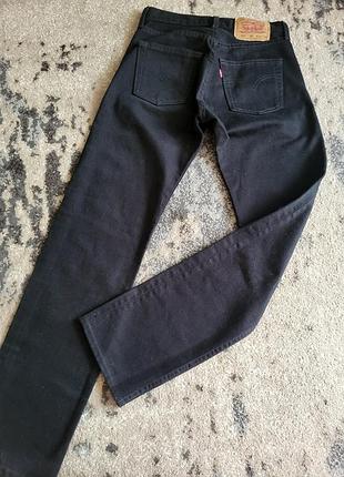 Levi's 505 vintage 1997 черные джинсы w27 l32, оригинал, высокая посадка