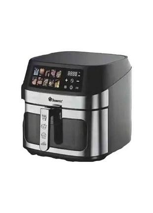 Аерофритюрка domotec ms-3222 2800w 12l чорна