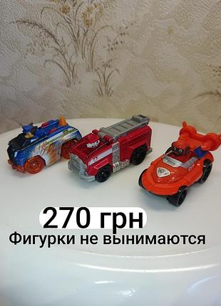Лот машинки щенячий патруль paw patrol машинка