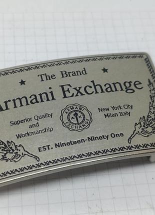 Пряжка для ремня armani exchange.