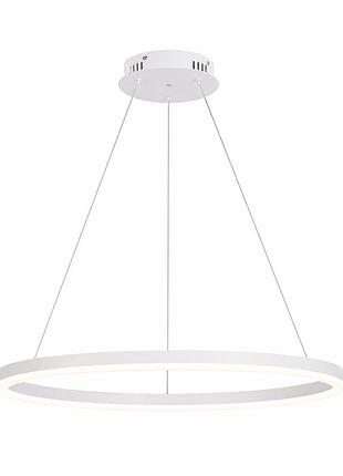 Подвесная светодиодная люстра horoz electric harvey-53 3cct 53w белая
