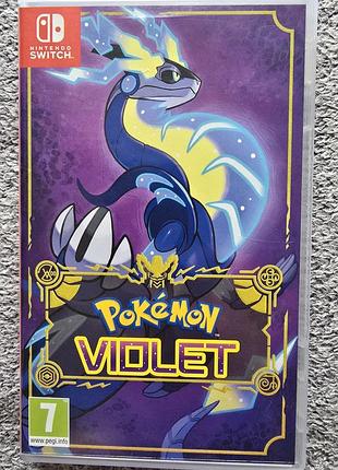 Pokémon violet , б/у, eng , nintendo switch, switch 2