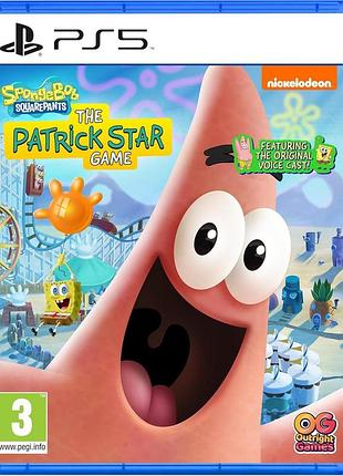 Spongebob: the patrick star game, eng,новая, playstation 5 (ps5) пс 5