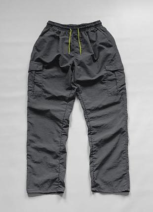 Чоловічі нейлонові карго штани odlo men's nylon cargo pants size m-l