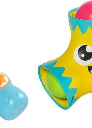 Игровой набор tomy toomies bash & pop fun pop e73668c с молоточком и шариками для детей от 18 месяцев