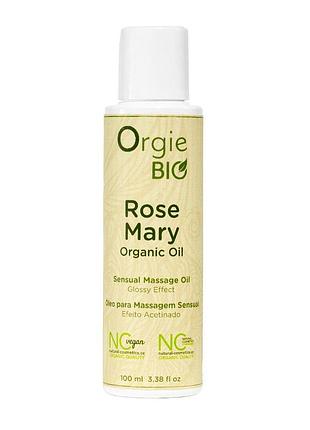 Распродажа!!! массажное масло orgie – bio rosemary organic oil 100 мл (срок 26.07.2026) sexstyle