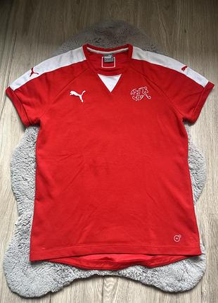 Puma x switzerland футбольна футболка збірної швейцарії