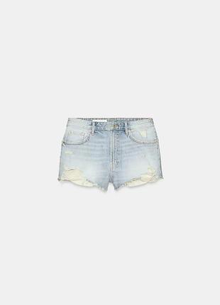 Оригинальные мини-шорты trf на высокой посадке из новой коллекции zara new original.