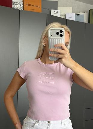 Рожева футболка hello kitty zara лімітована колекція колір bubble gum