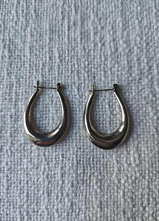 Серьги объемные