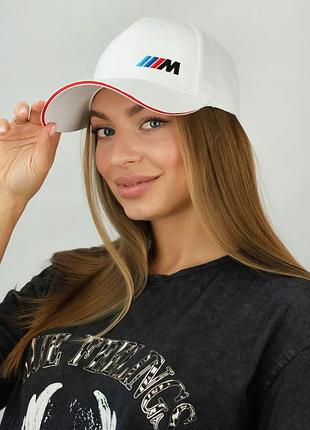 Бейсболка «bmw» (1672) braxton белый 56-58