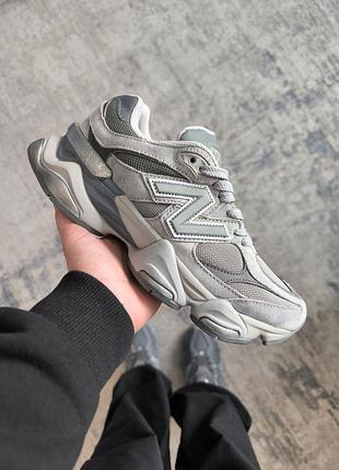Стильные женские кроссовки new balance 9060 grey