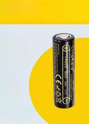 Акумулятор змінний 14500 800mah liitokala lii-14a чорний top shop ua_