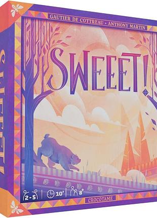 Настольная карточная игра sweeet! (grre games) – семейная игра на составление последовательностей, 2-5 игроков