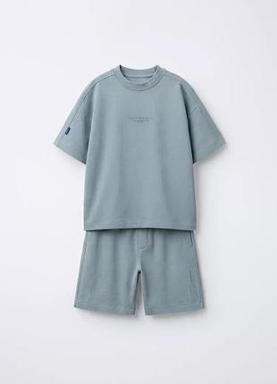 Комплект шорти футболка костюм для хлопчика zara зара