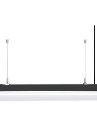 Подвесной линейный светильник "avenue 3cct" 40w (черная) 3000/4200/6400к