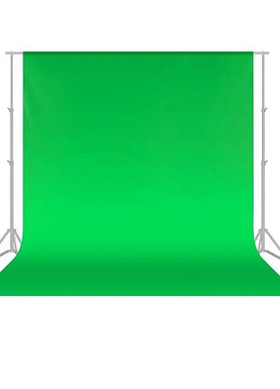 Хромакей фотофон тканинний зелений neewer bd-0609 для фото-відеозйомки 1,8х2,8м