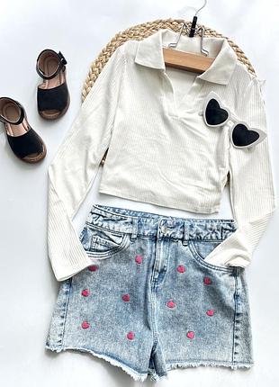 Кофта поло shein 10-11 років 2