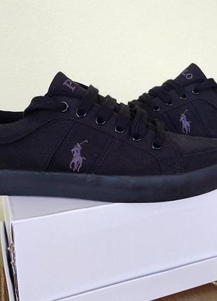 Оригинальные мужские кеды бренд polo by ralph lauren 41 размер стелька 26 см