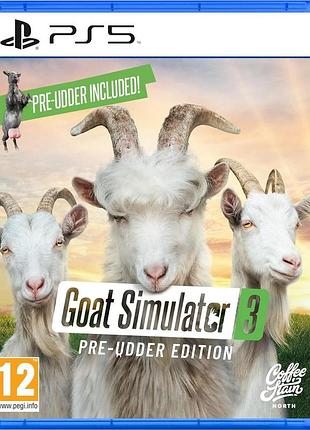 Goat simulator 3 pre-udder edition , русская версия,новая, playstation 5 (ps5) пс5