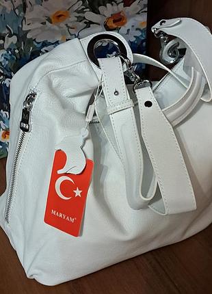 Сумка шкіряна нова maryam туреччина