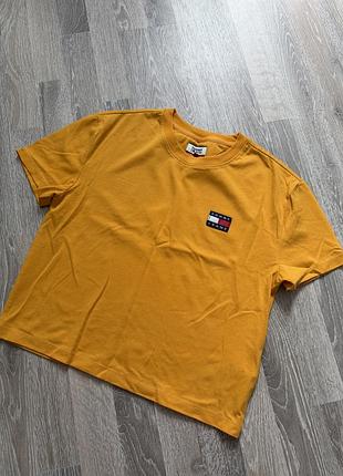 Укорочена футболка tommy hilfiger