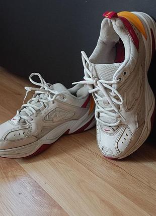Оригинальные женские кроссовки nike m2k tekno "desert sand".
