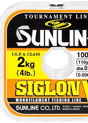 Леска sunline siglon v 100m #5.0/0.37mm 10.0kg