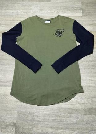 Мужской лонгслив siksilk , размер m-l .