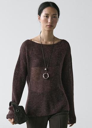 Massimo dutti свитер оригинал альпака 7
