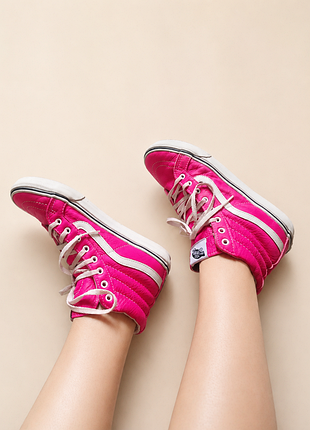 Кеди кросівки шкіряні vans оригінал