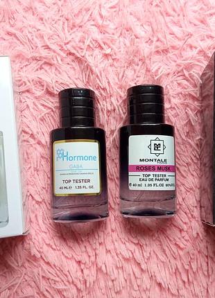 Парфюм hormone gaba и montale roses musk