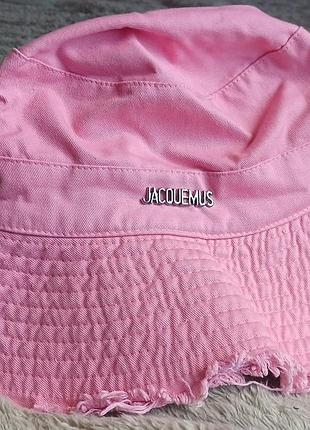 Панама jacquemus рожева