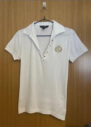 Жіноча футболка-поло polo ralph lauren